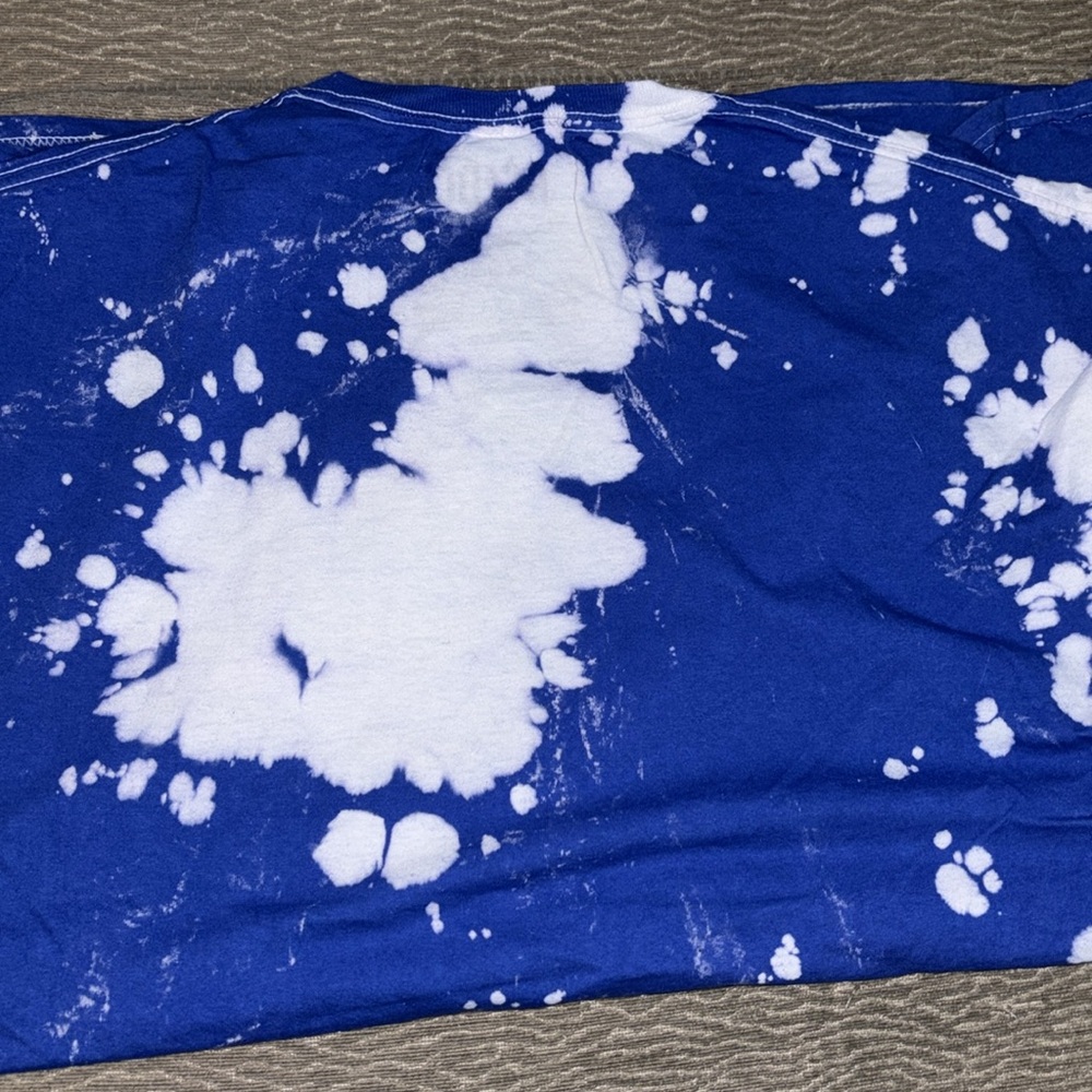 AC/DC Highway to Hell Blue Tie Dye T Shirt, Size XL, NWOT - Picture 6 of 9